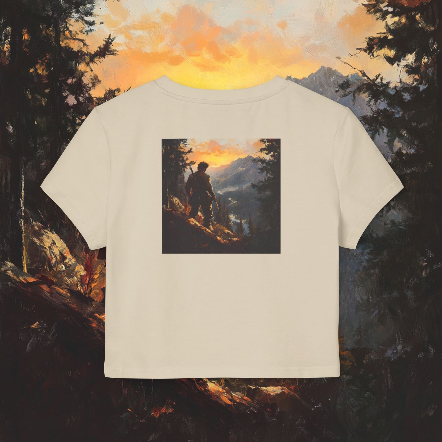 The Lone Frontiersman Crop Top