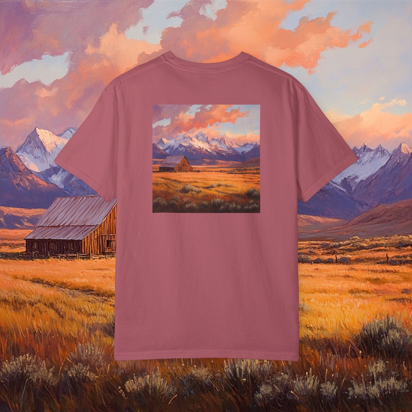 Rustic Prairie Barn T-Shirt