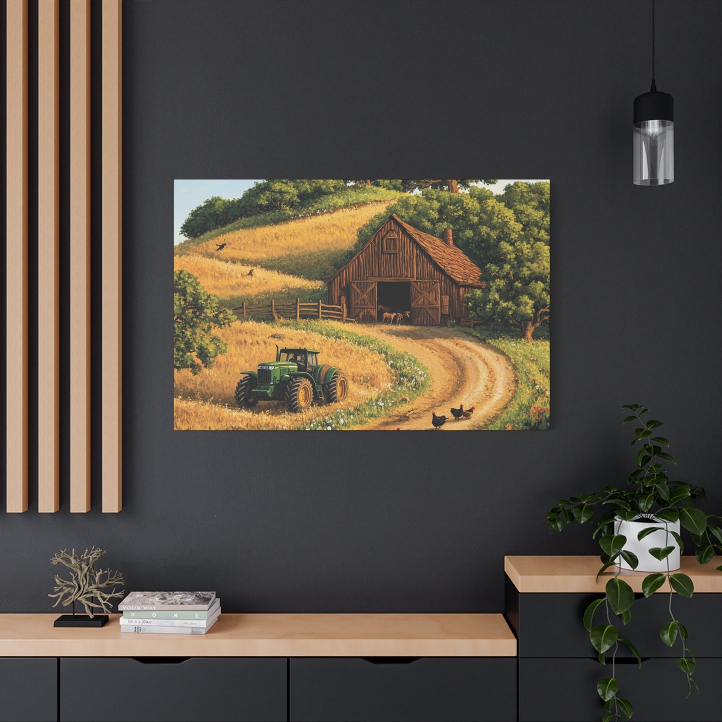 Farm Barn Canvas