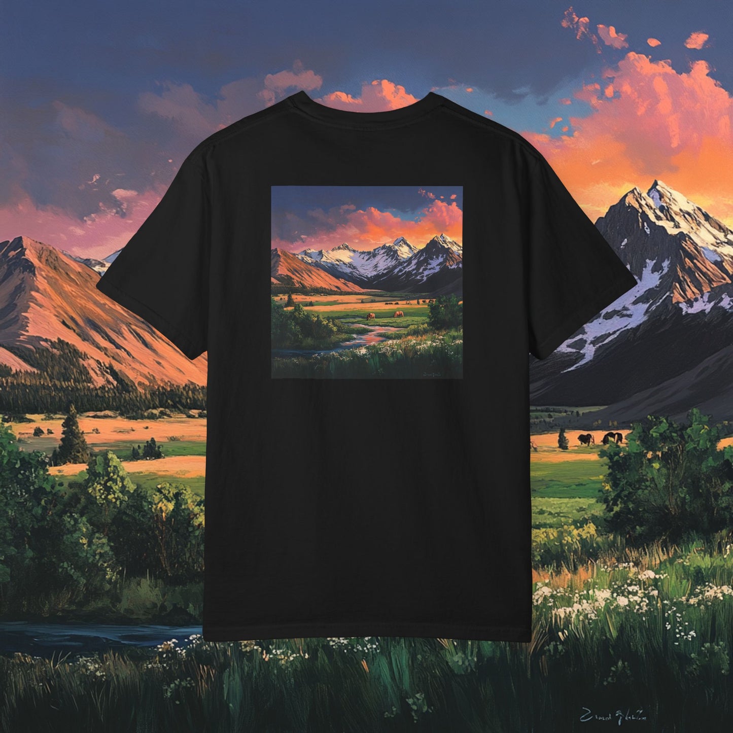Horse Valley Sunset T-Shirt
