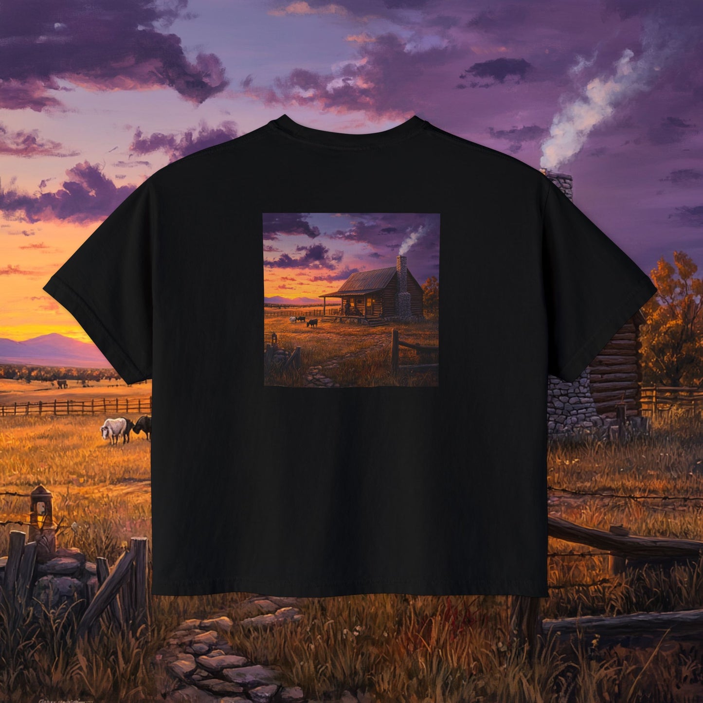 Settling Down Boxy Tee