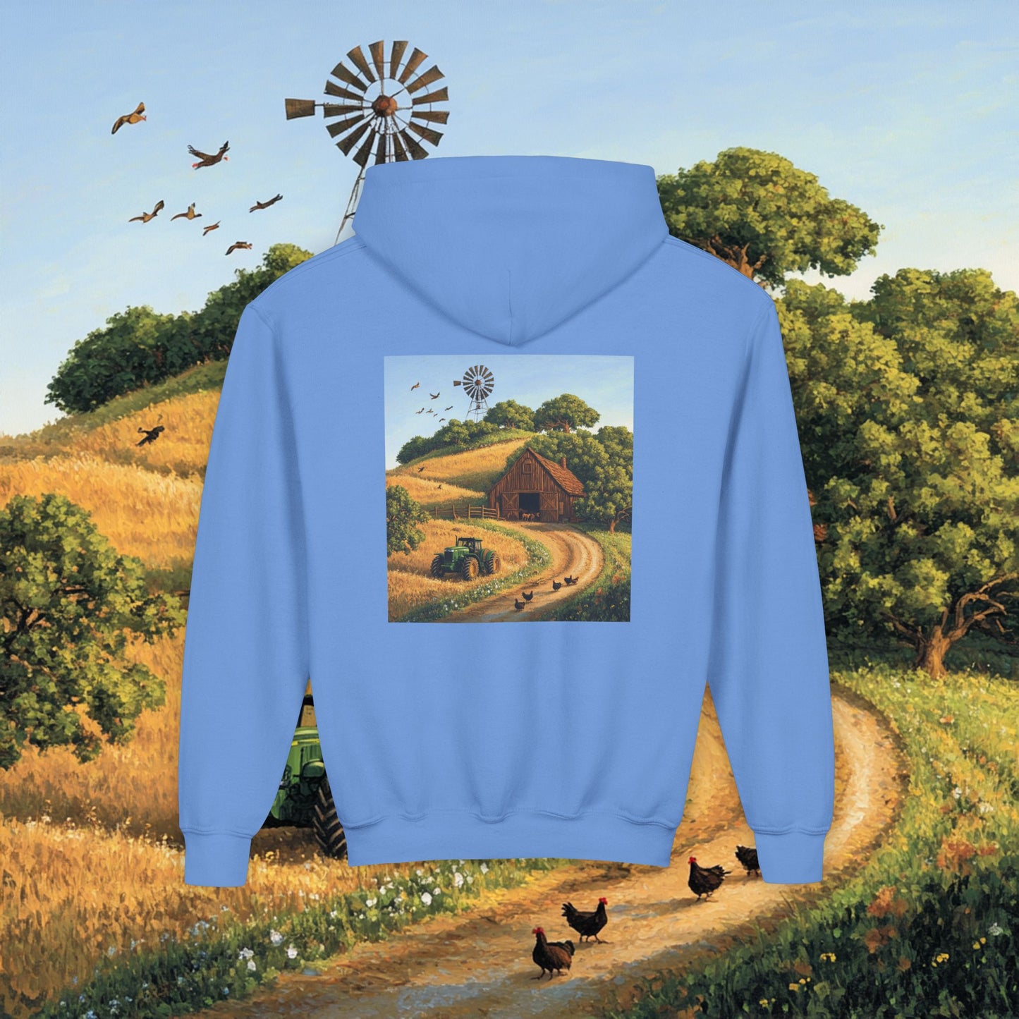 Farm Barn Kids Hoodie