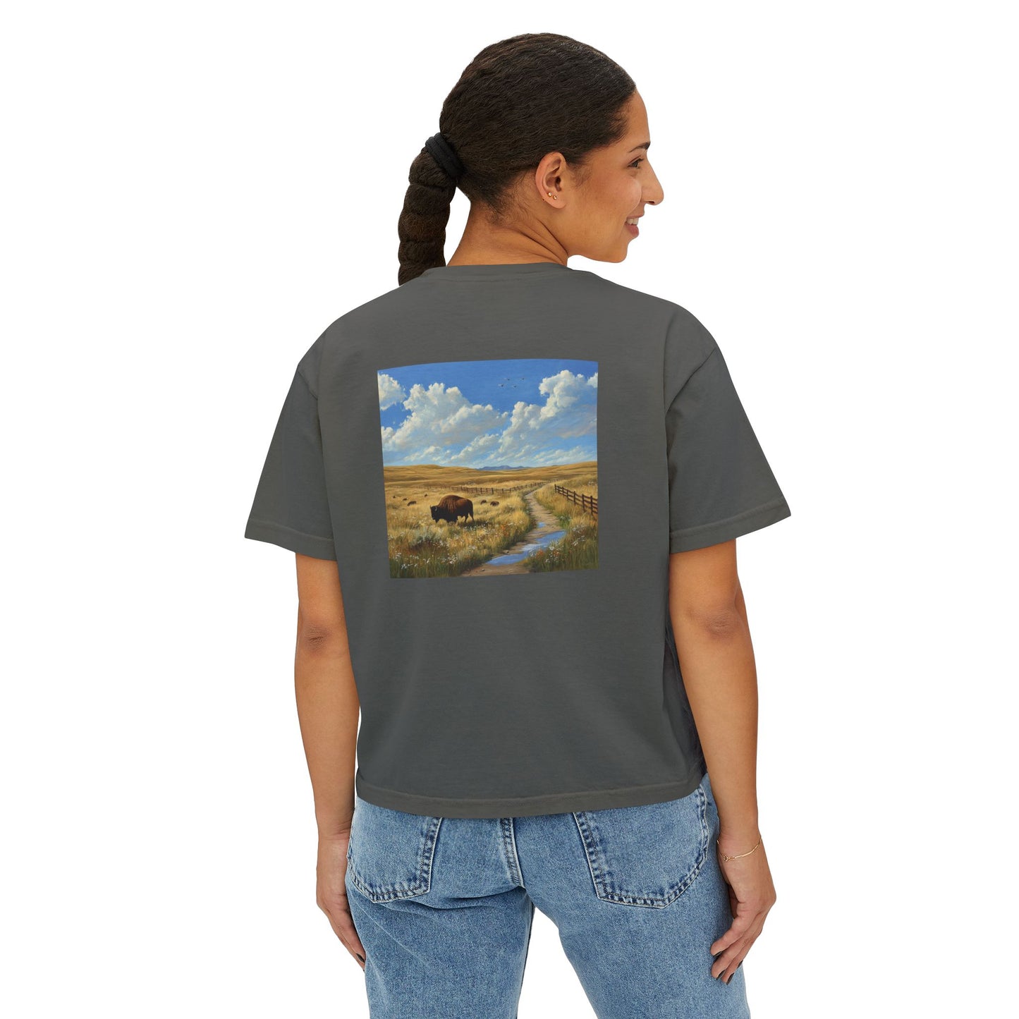 Buffalo Plains Boxy Tee