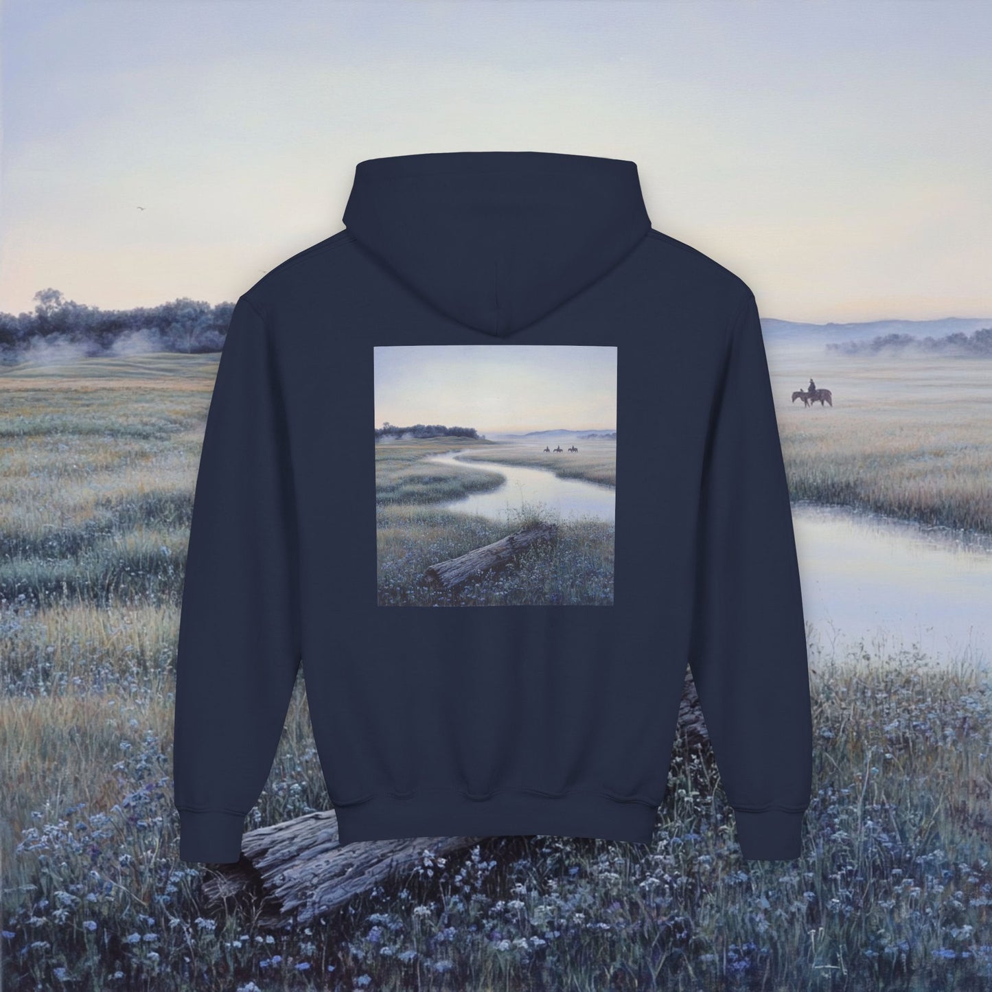 Misty Mornings Kids Hoodie