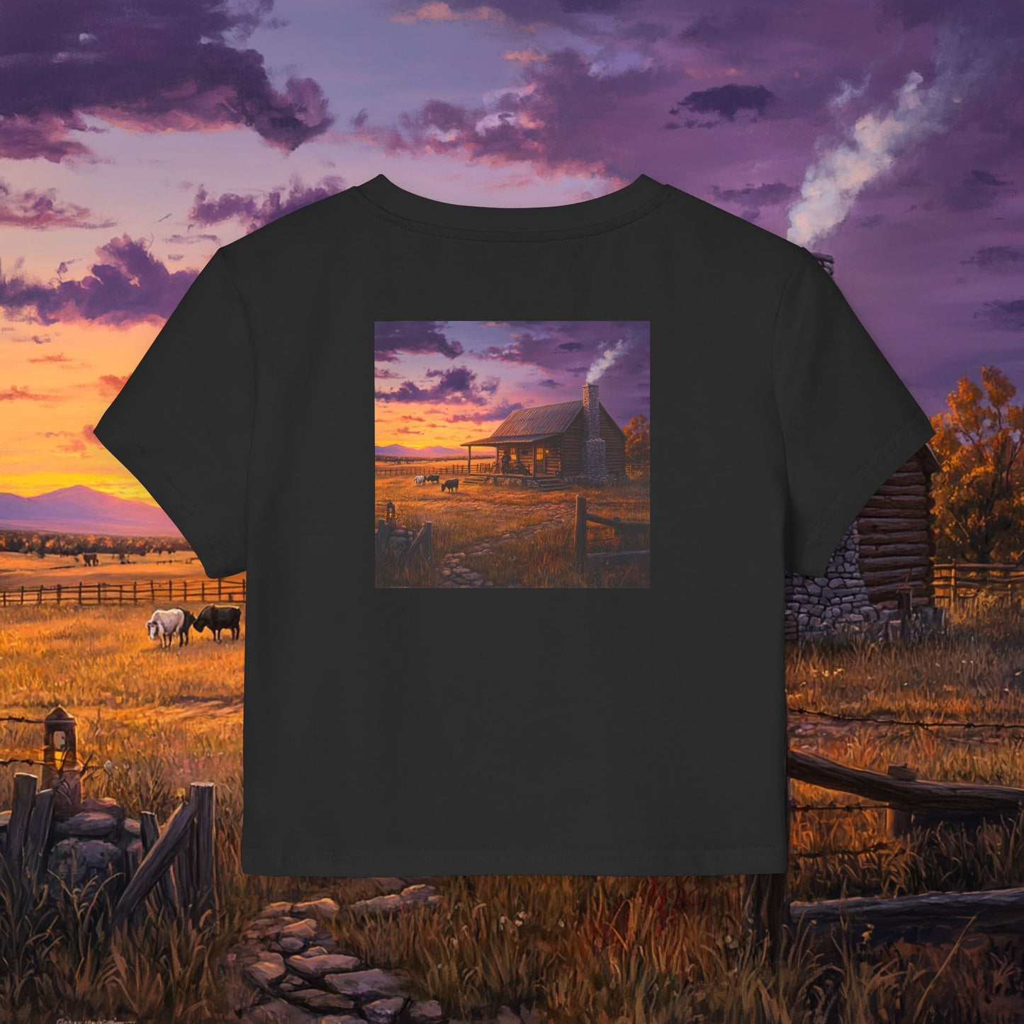 Settling Down Crop Top