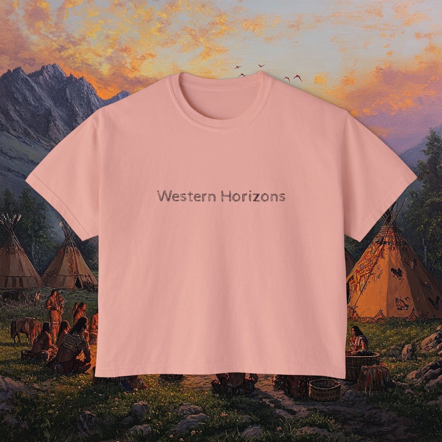 Tribal Party Boxy Tee