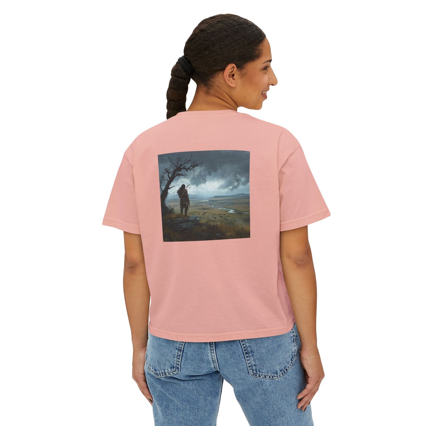 The Watchful Warrior Boxy Tee