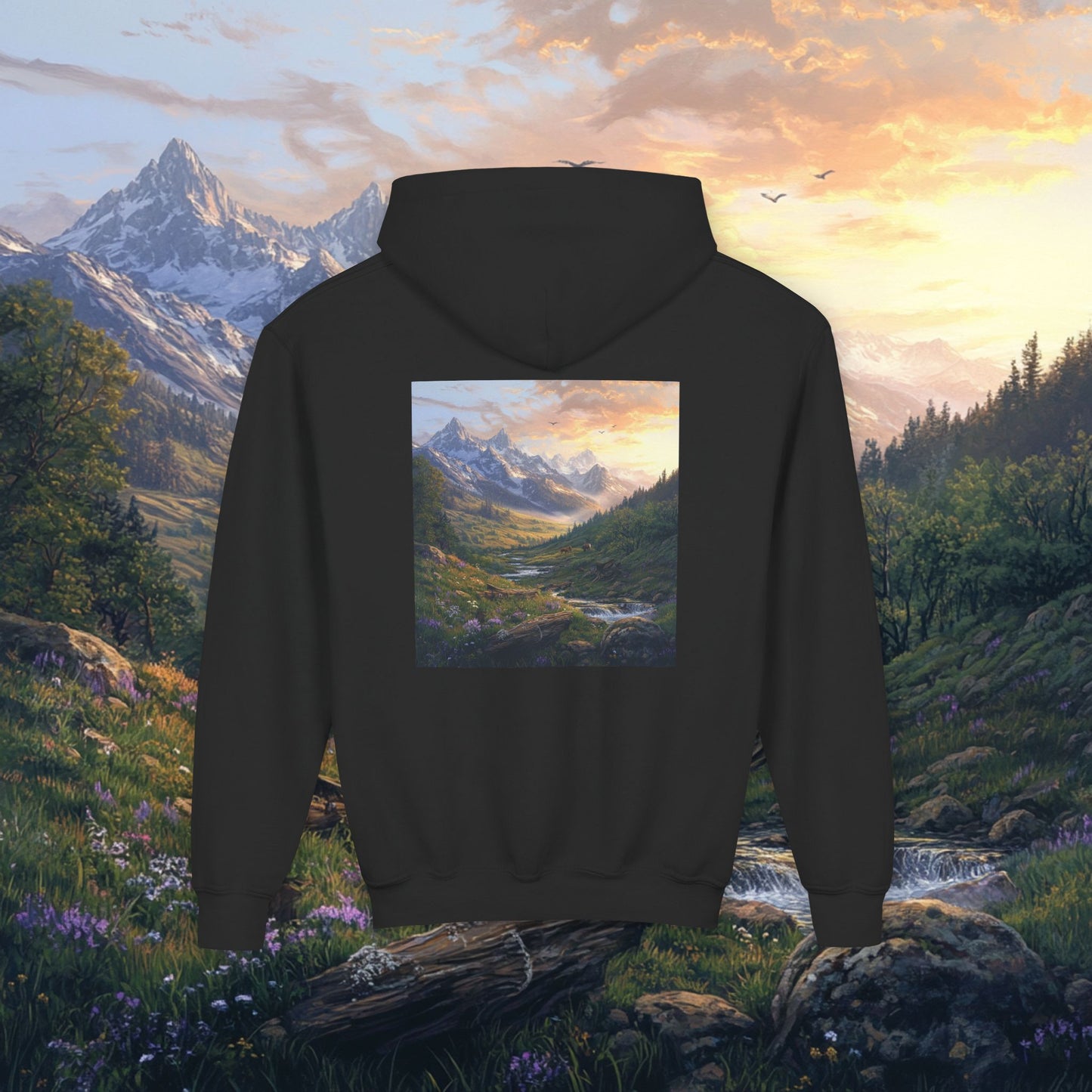 Rocky Mountain Valley Kids Hoodie