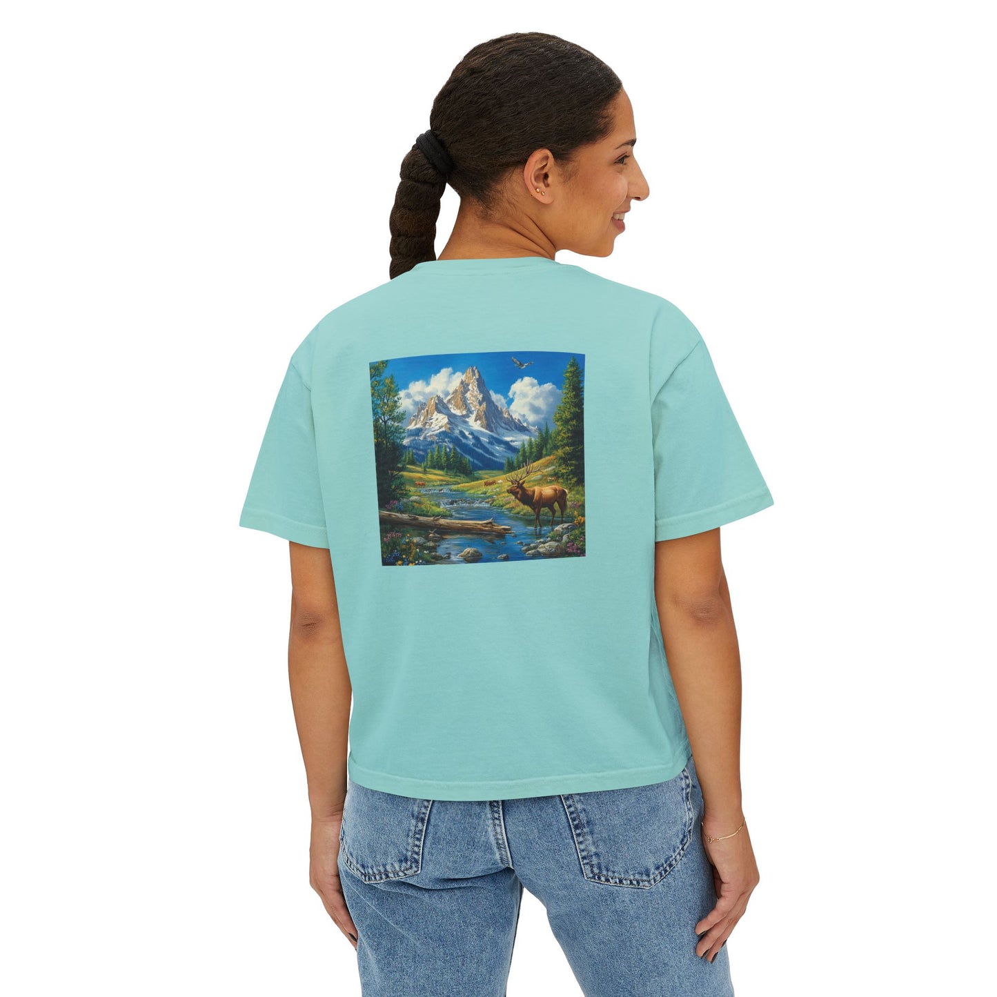 Elk Mountain Boxy Tee