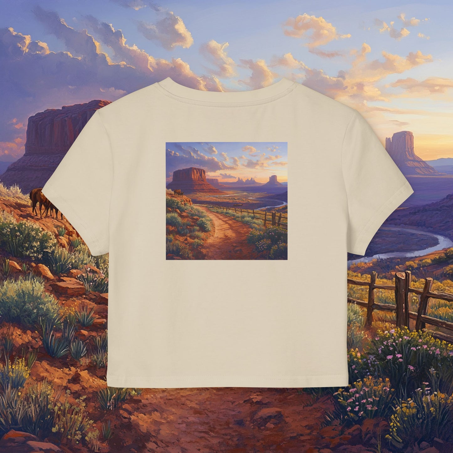 Southwest Mesa Crop Top