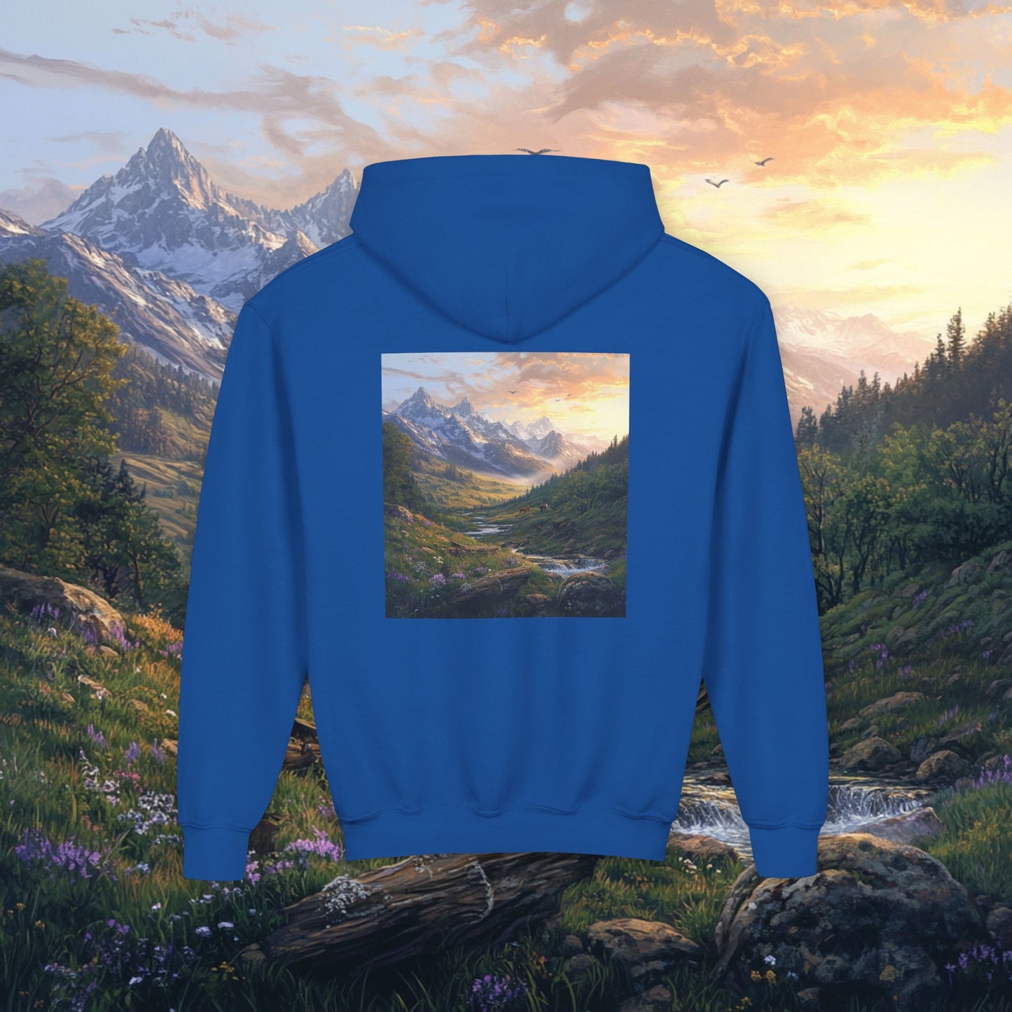 Rocky Mountain Valley Kids Hoodie
