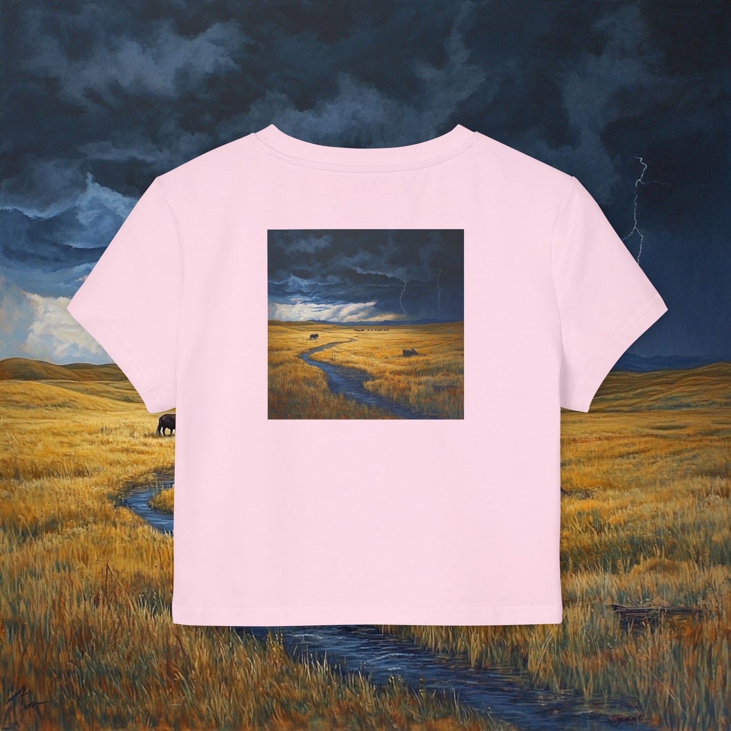 A Storm's Brewing Crop Top