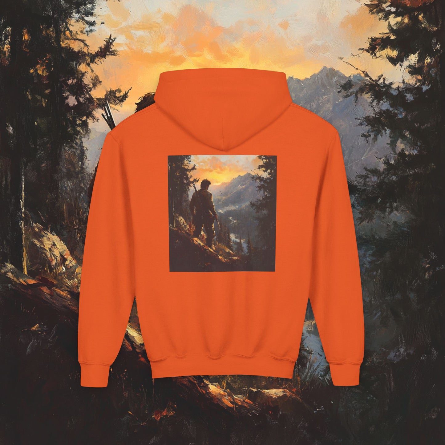 The Lone Frontiersman Kids Hoodie