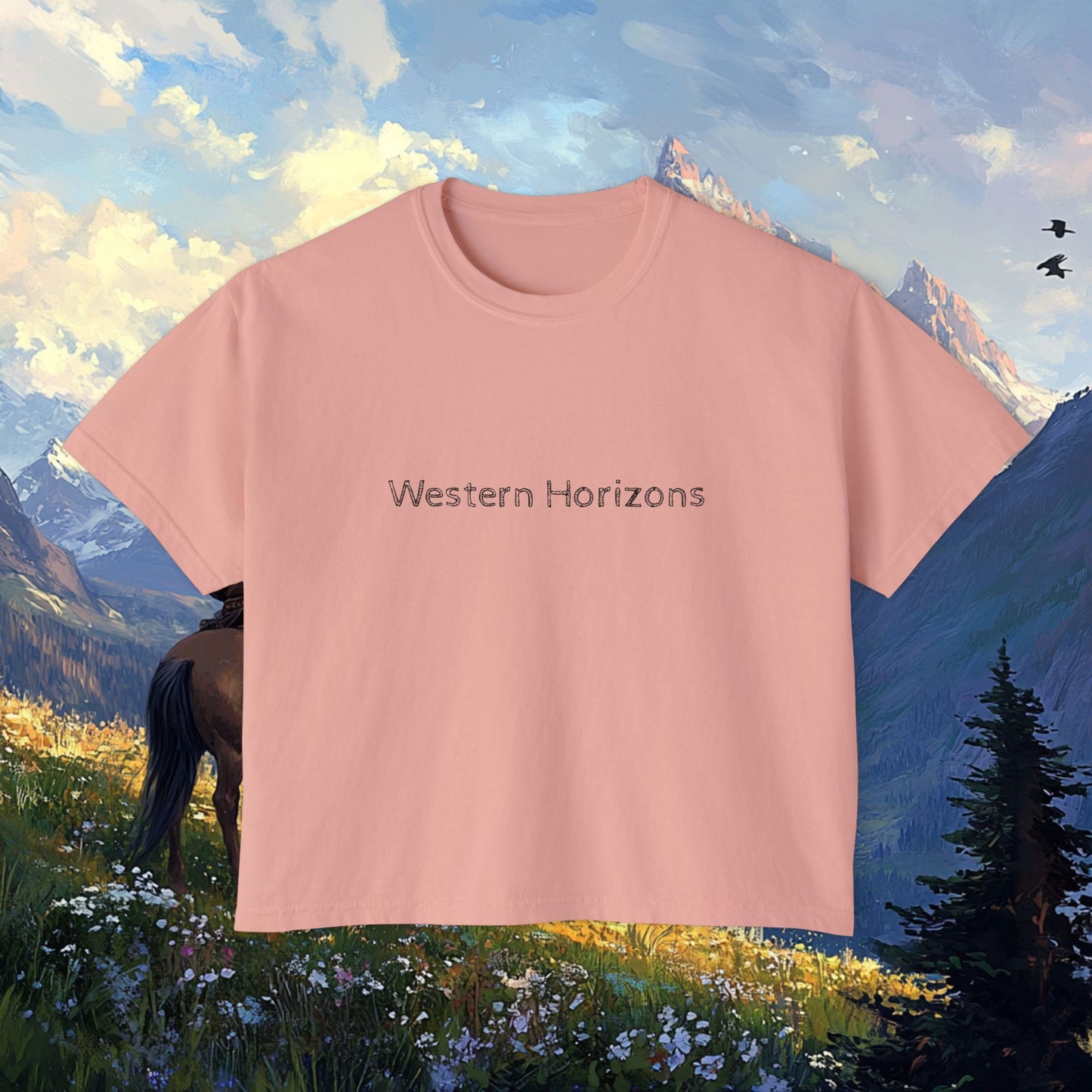 Lonesome Traveler Boxy Tee