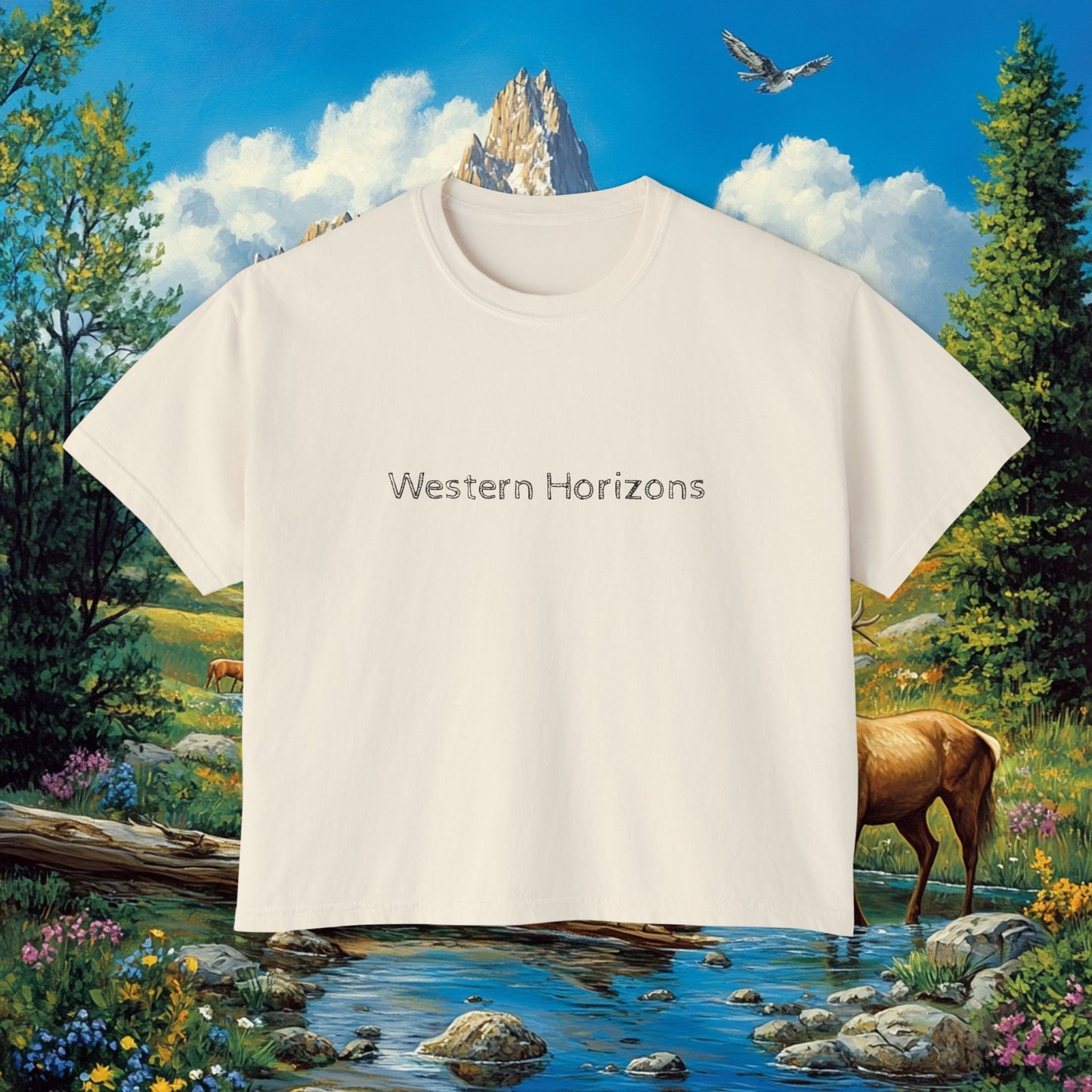 Elk Mountain Boxy Tee