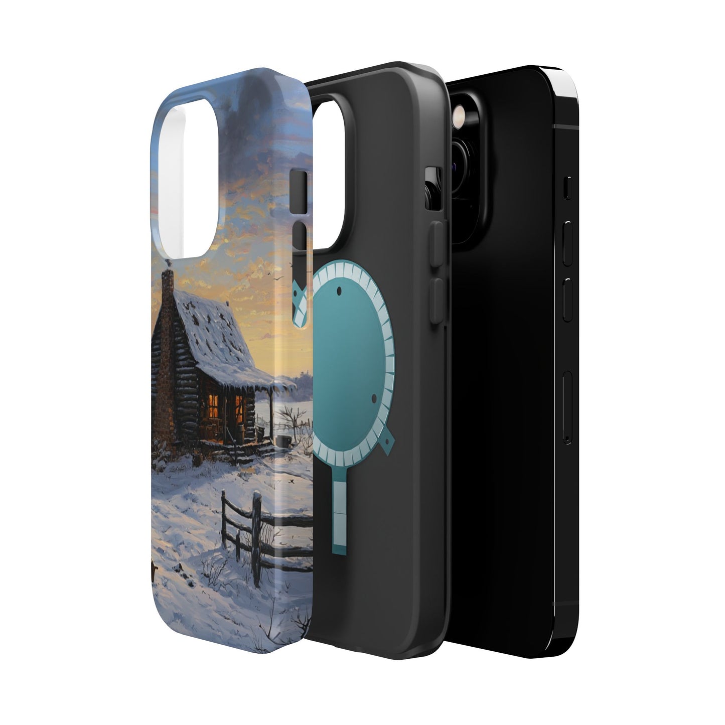 Winter Cabin Phone Case