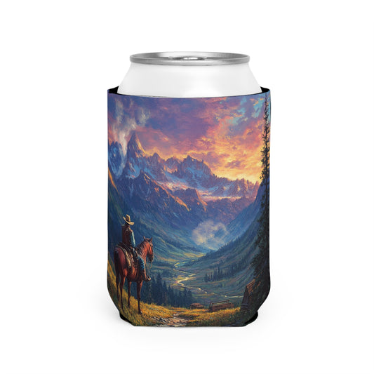 Rocky Mountain Cowboy Koozie