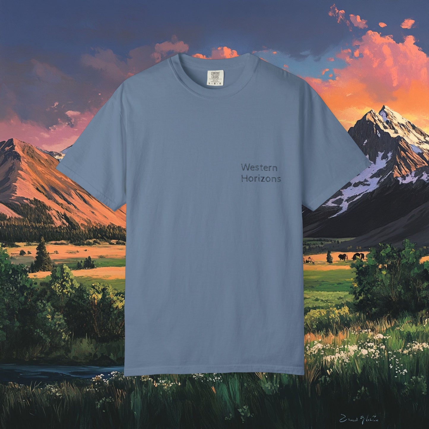 Horse Valley Sunset T-Shirt