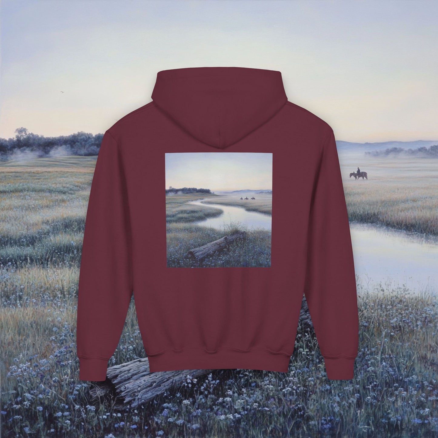 Misty Mornings Kids Hoodie