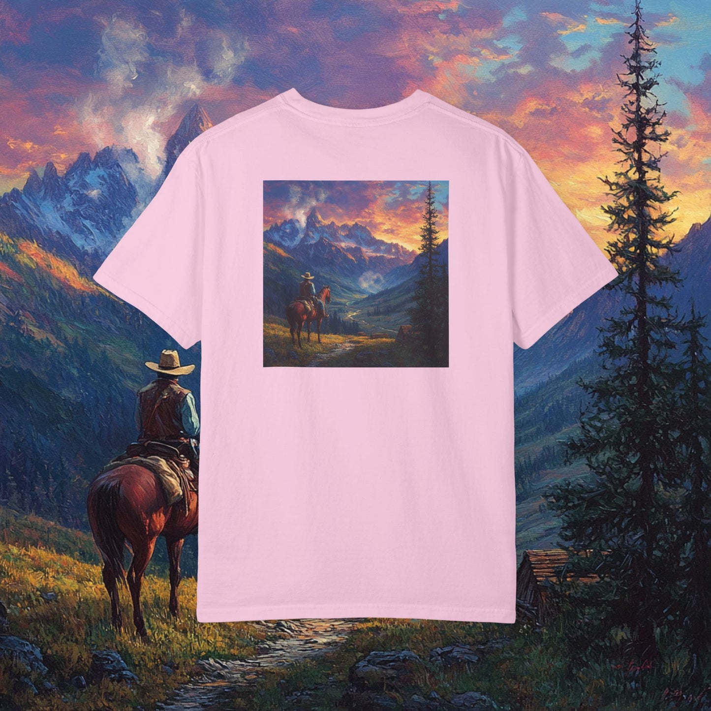 Rocky Mountain Cowboy T-Shirt
