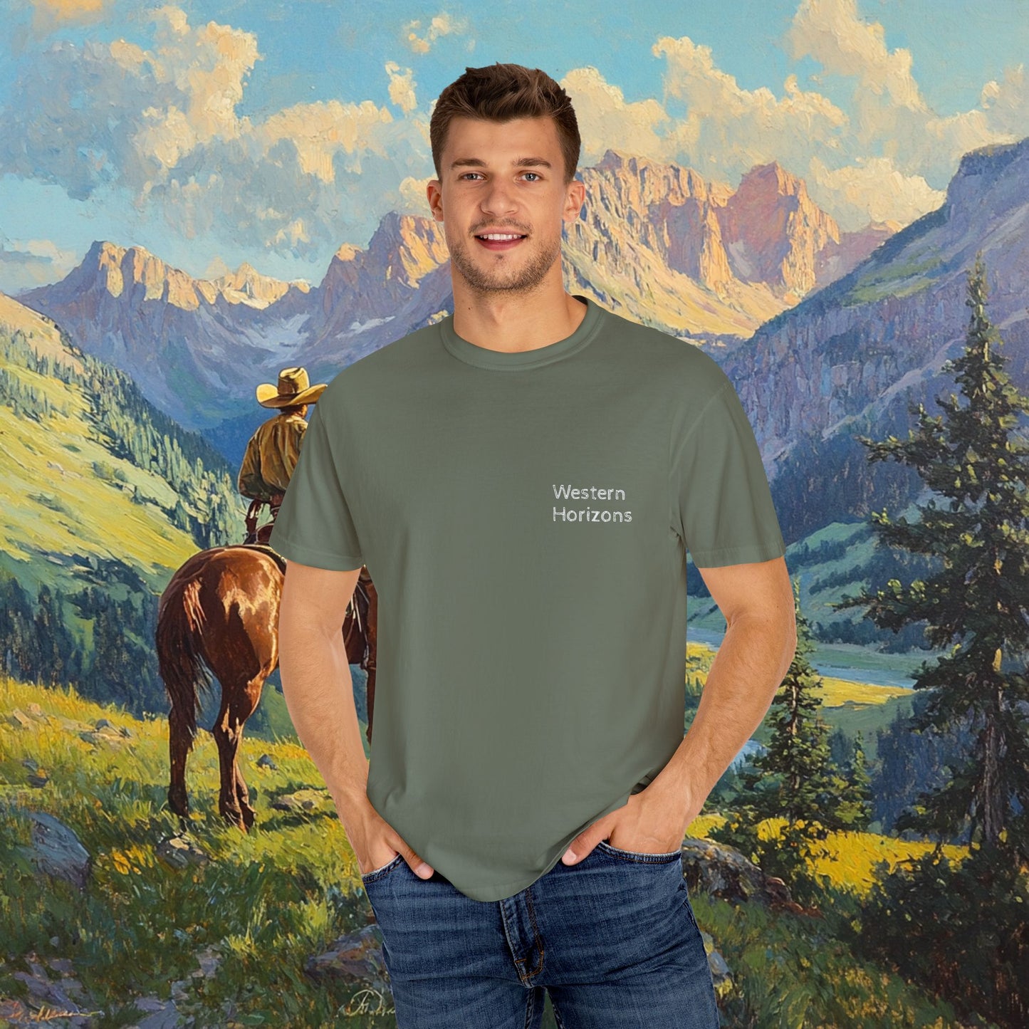 Starin' Cowboy T-Shirt