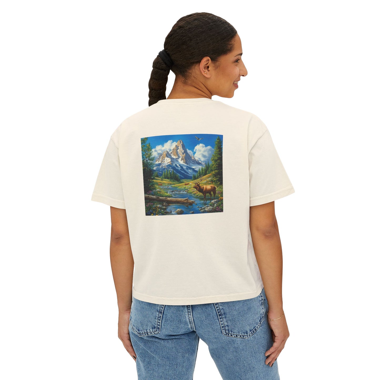 Elk Mountain Boxy Tee