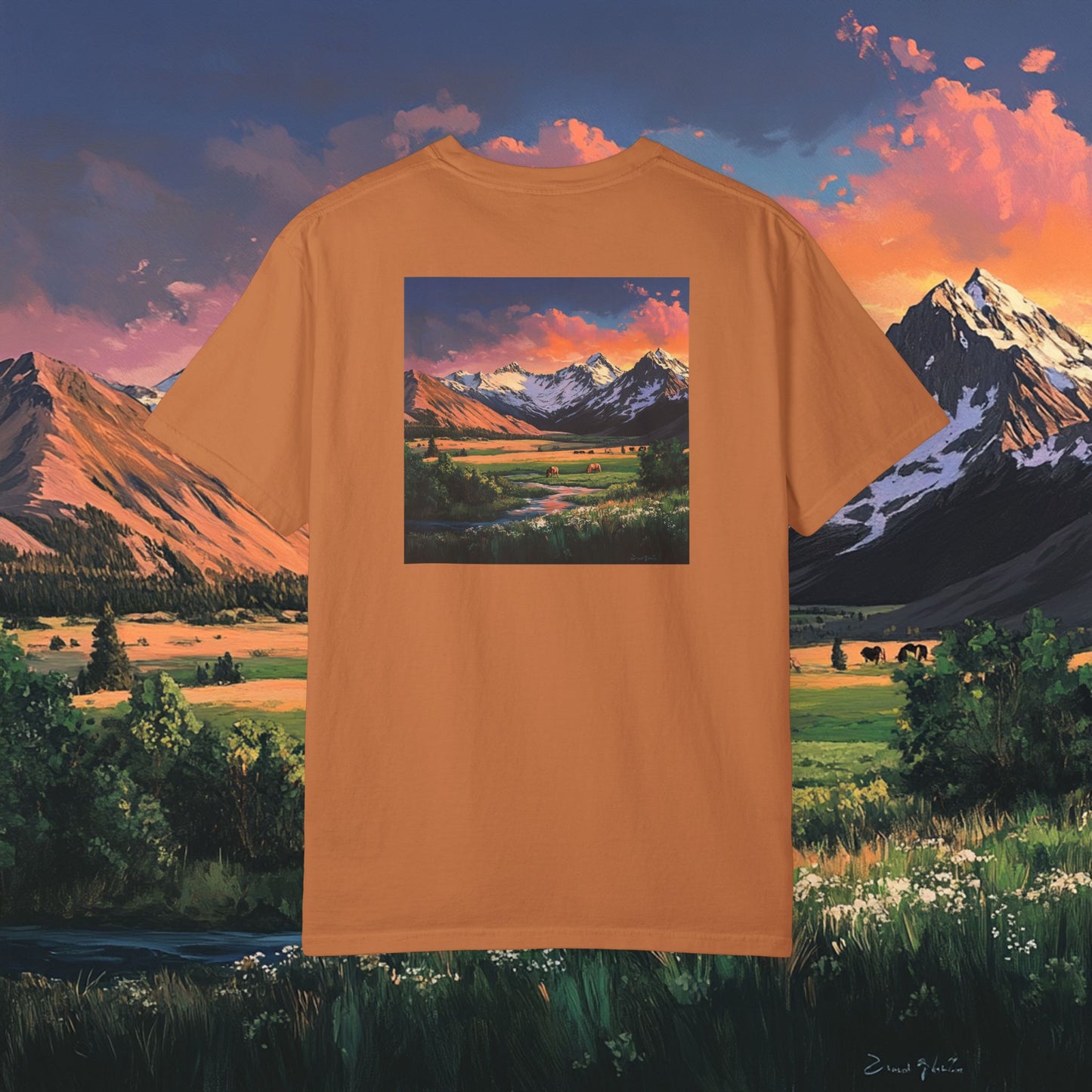 Horse Valley Sunset T-Shirt