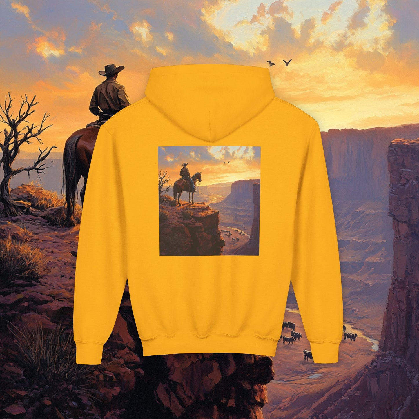 Cowboy Canyon Kids Hoodie