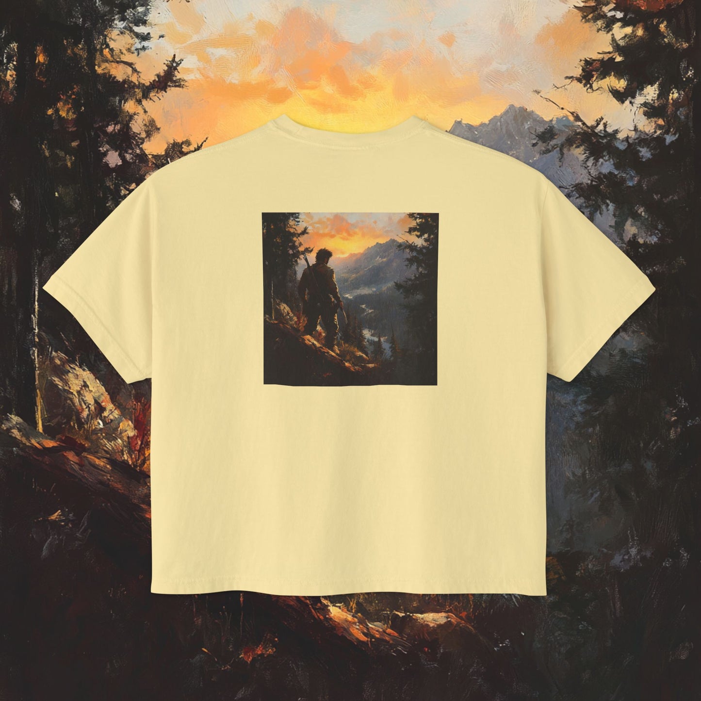 The Lone Frontiersman Boxy Tee