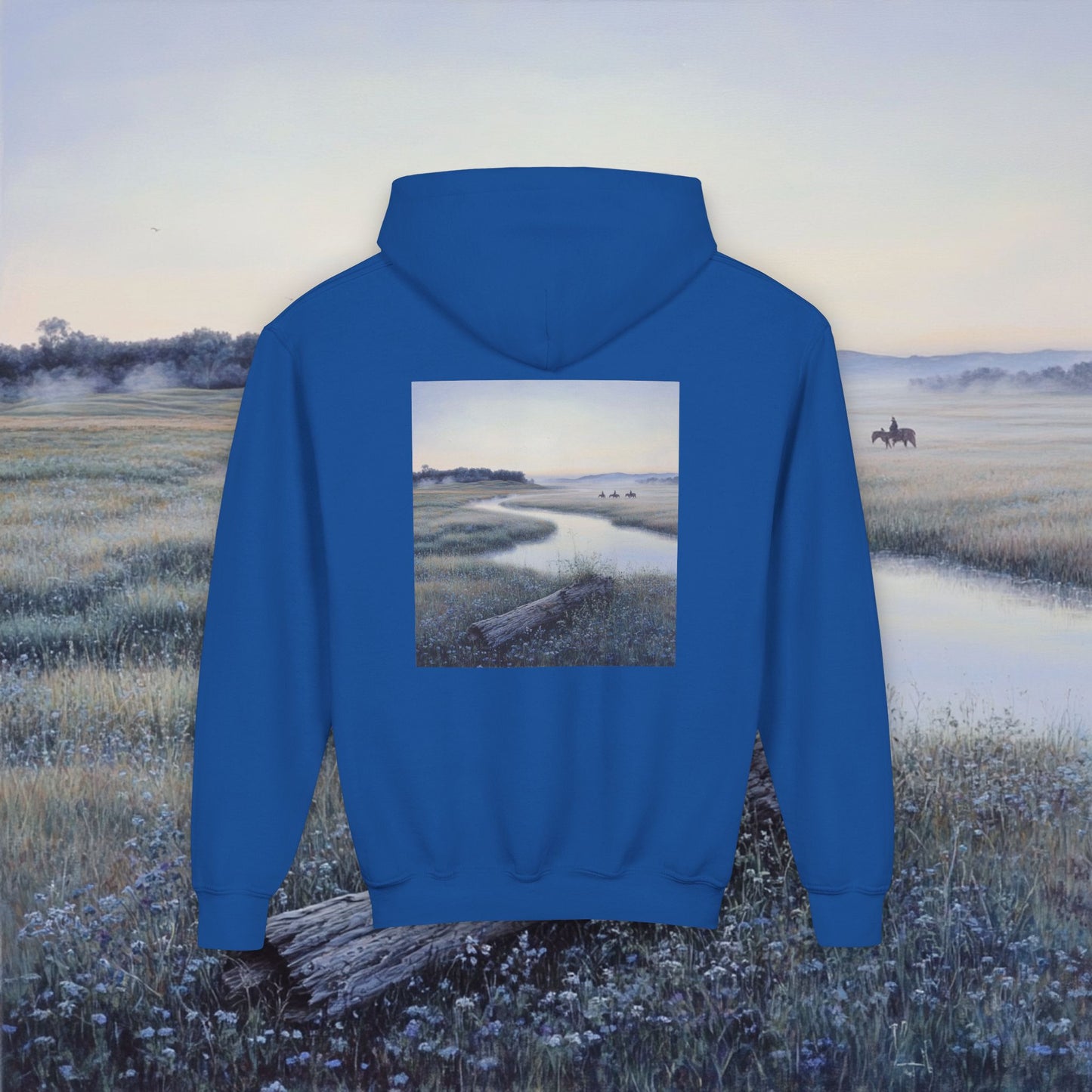 Misty Mornings Kids Hoodie