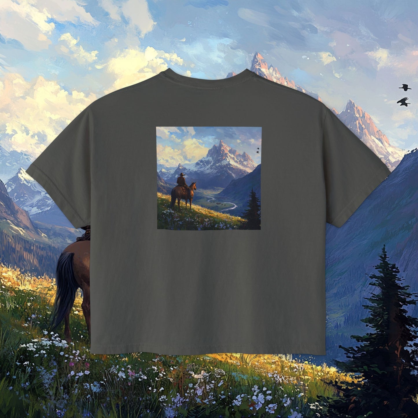 Lonesome Traveler Boxy Tee