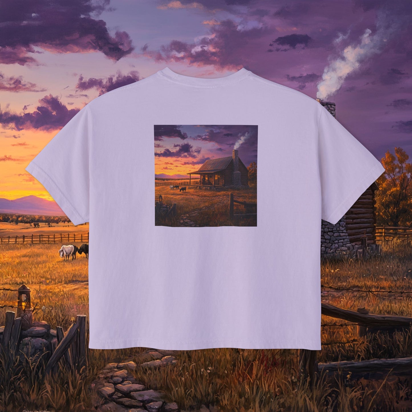 Settling Down Boxy Tee