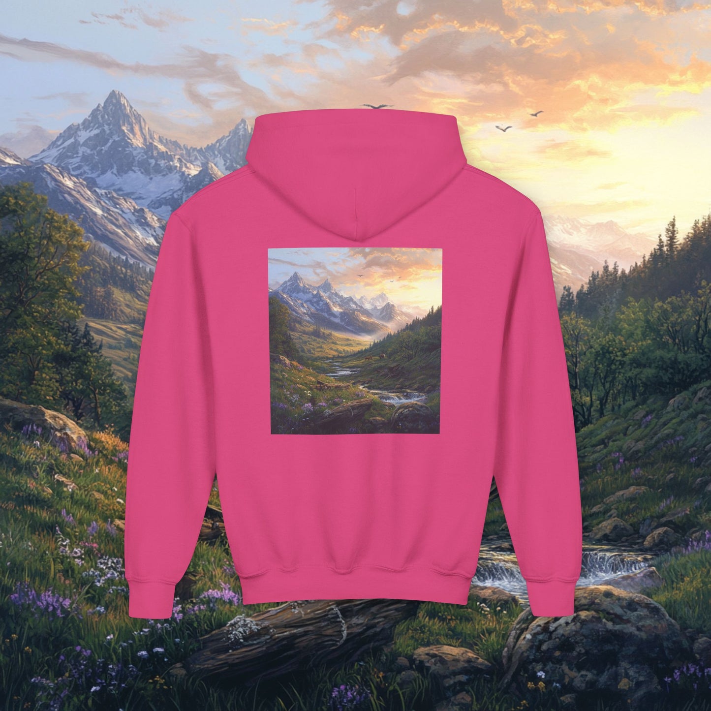 Rocky Mountain Valley Kids Hoodie
