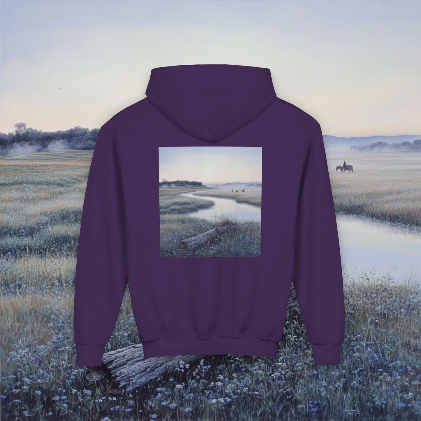 Misty Mornings Kids Hoodie