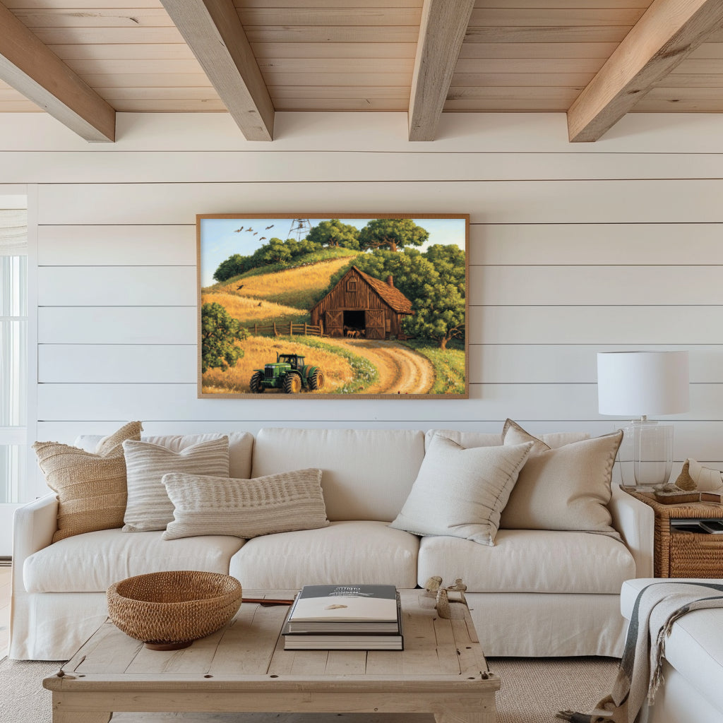 Farm Barn Canvas