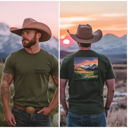 Horse Valley Sunset T-Shirt