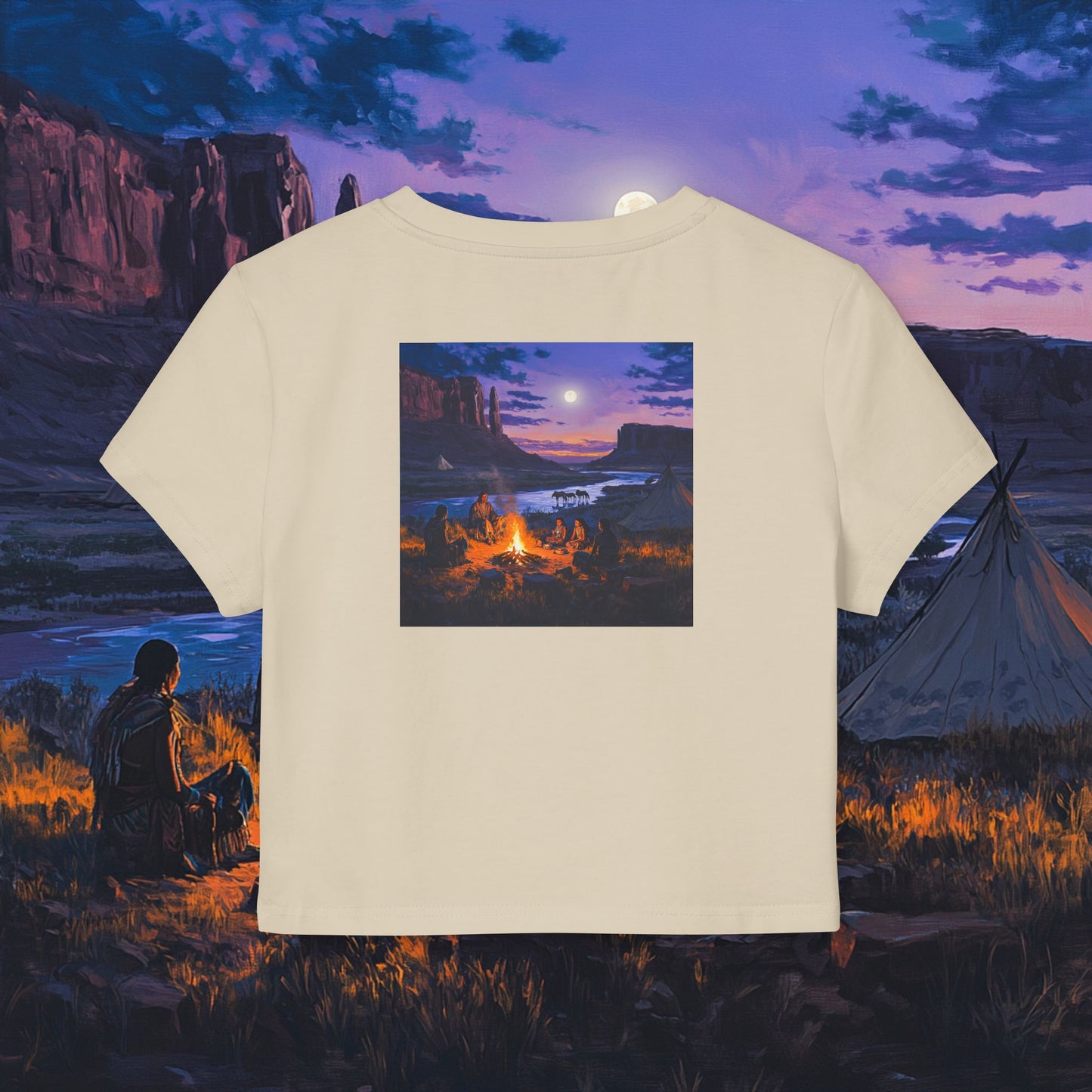 Tribal Gathering Crop Top