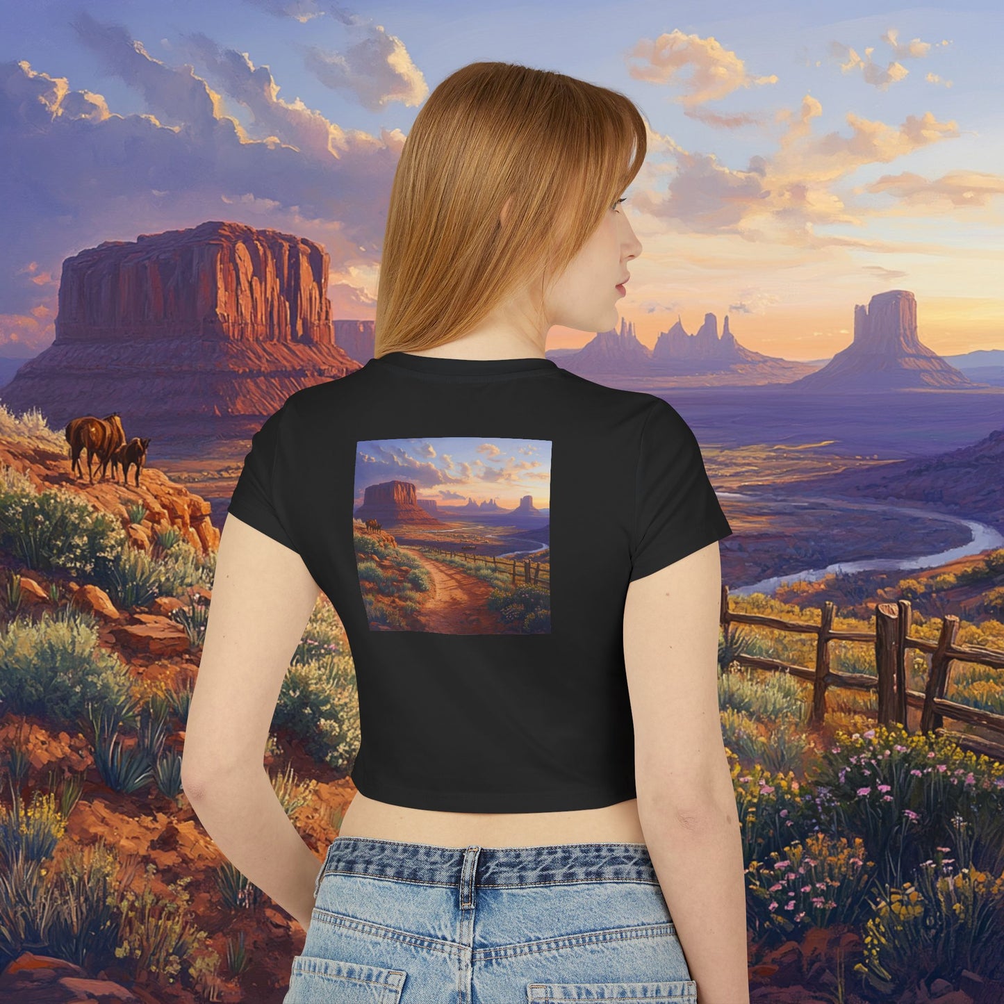 Southwest Mesa Crop Top