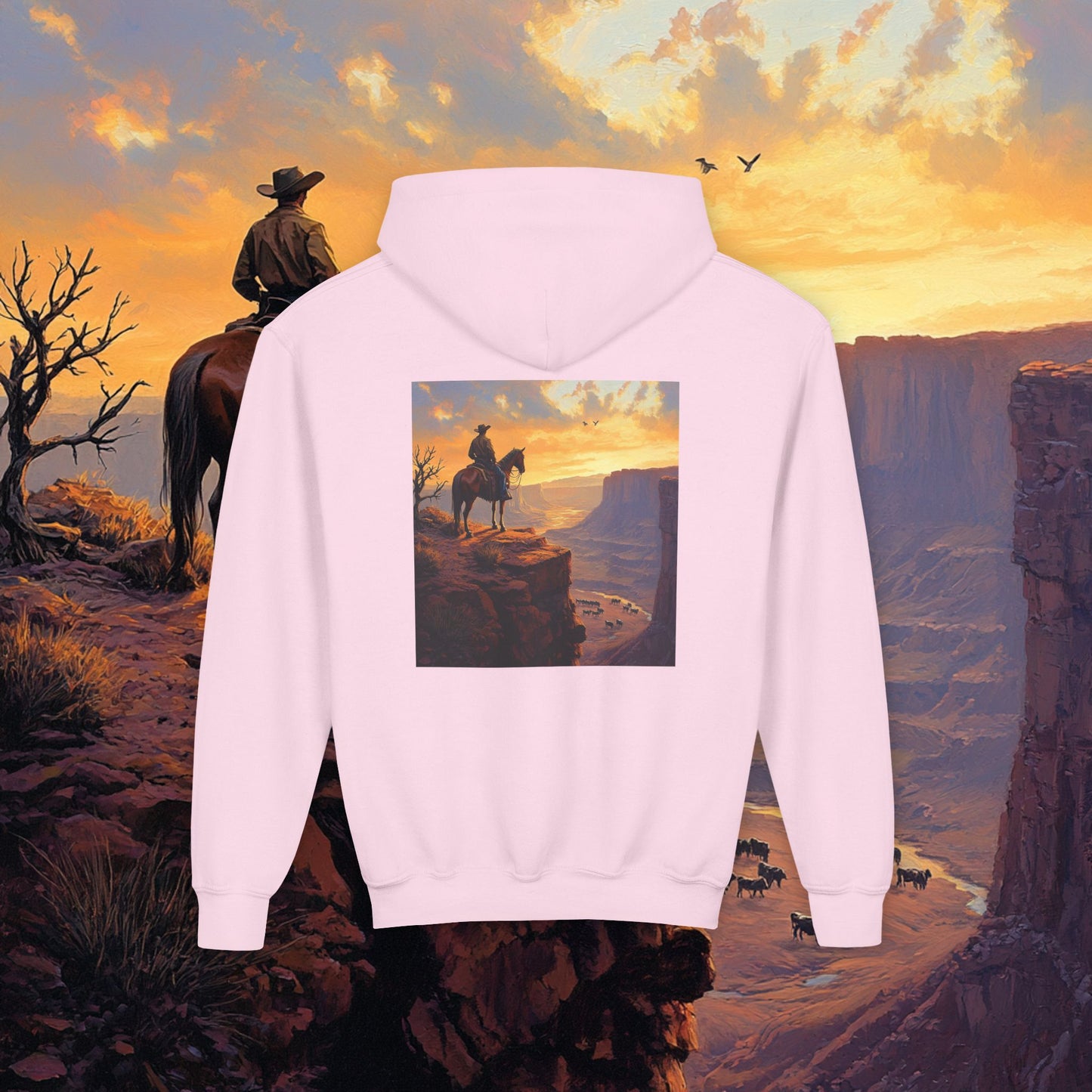 Cowboy Canyon Kids Hoodie