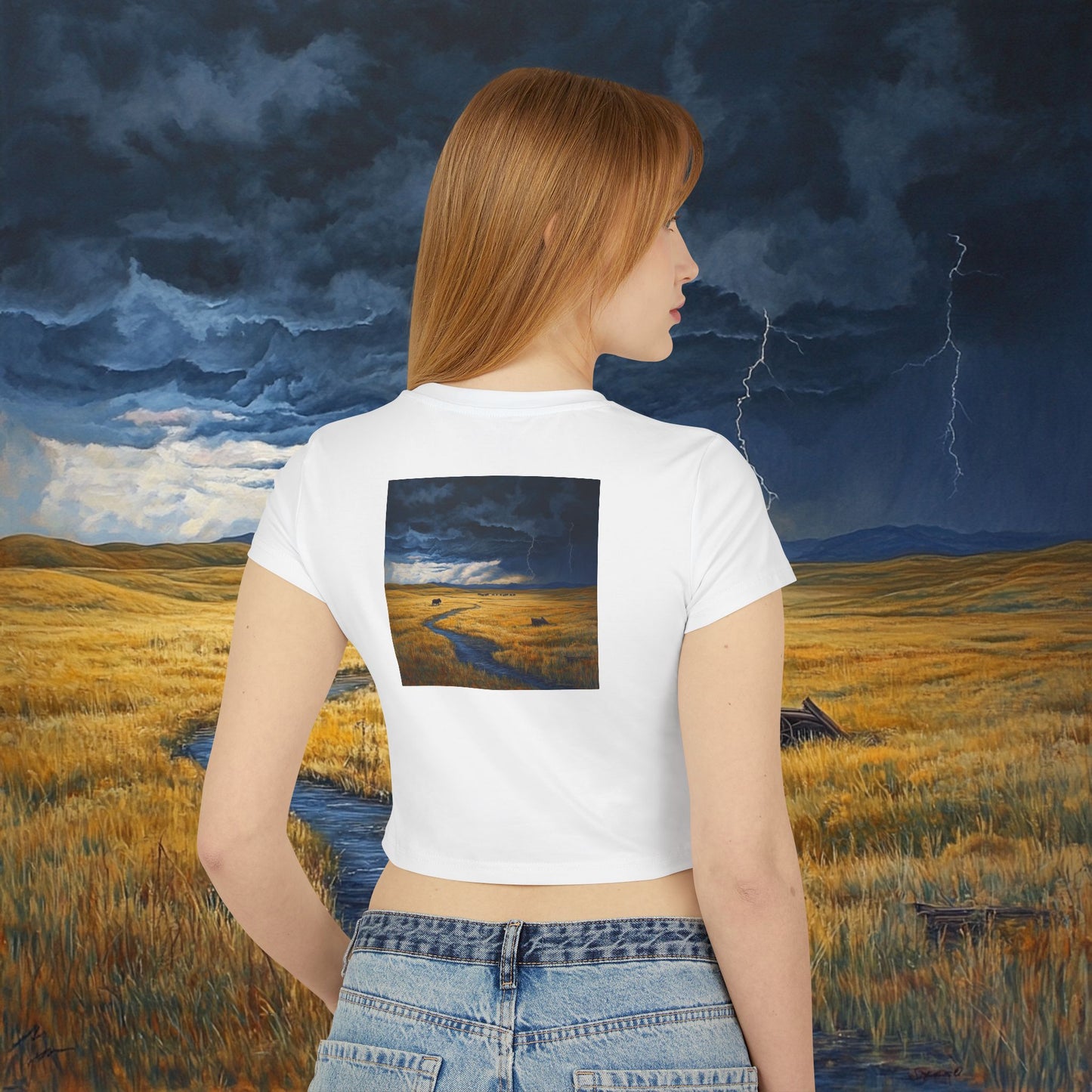 A Storm's Brewing Crop Top