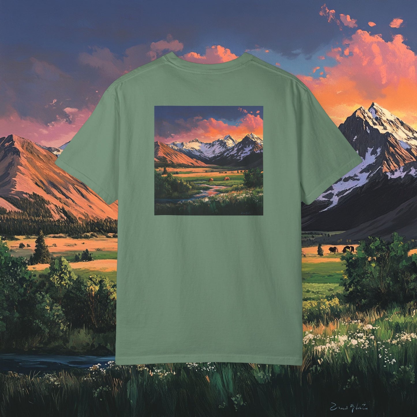 Horse Valley Sunset T-Shirt