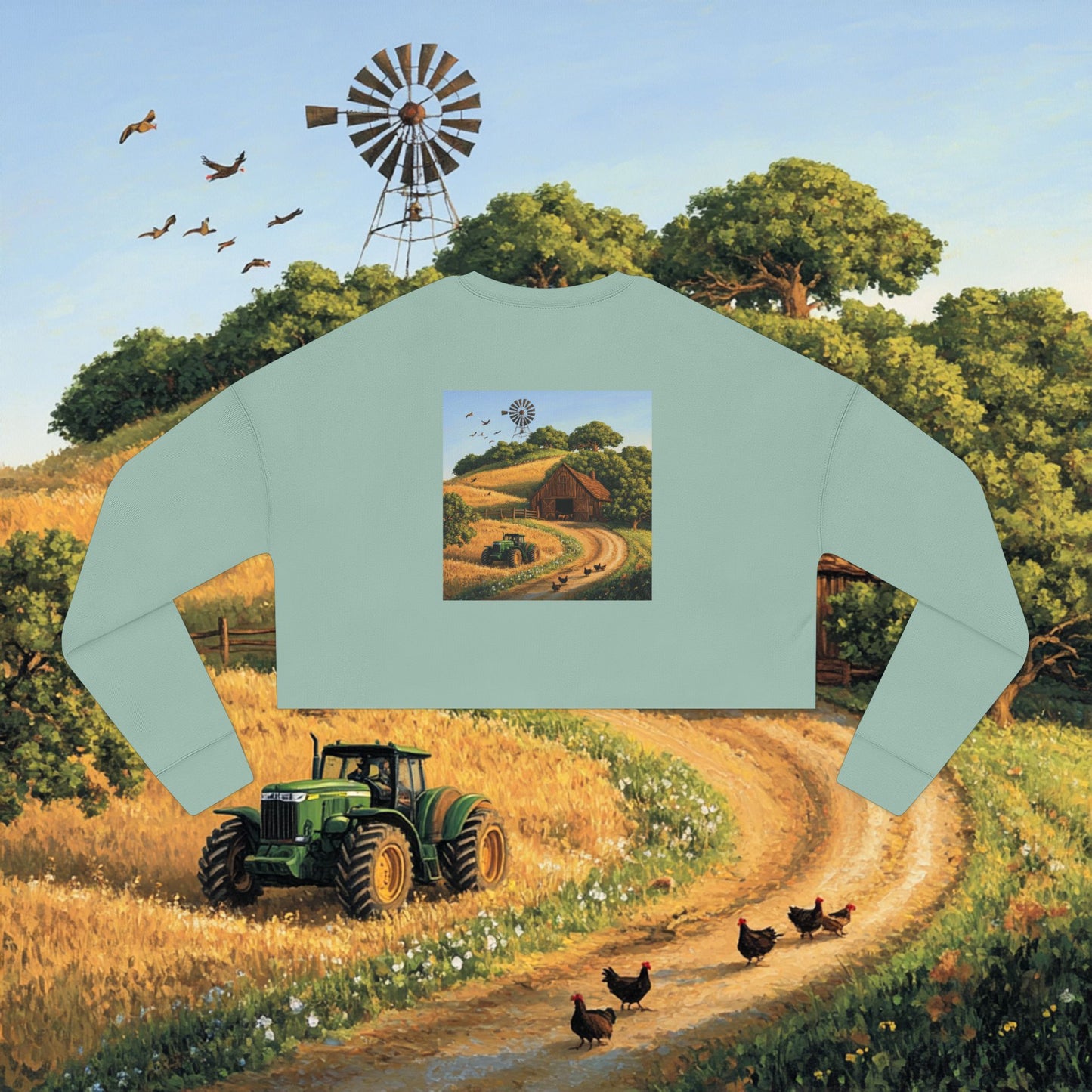 Farm Barn Crop Sweatshirt