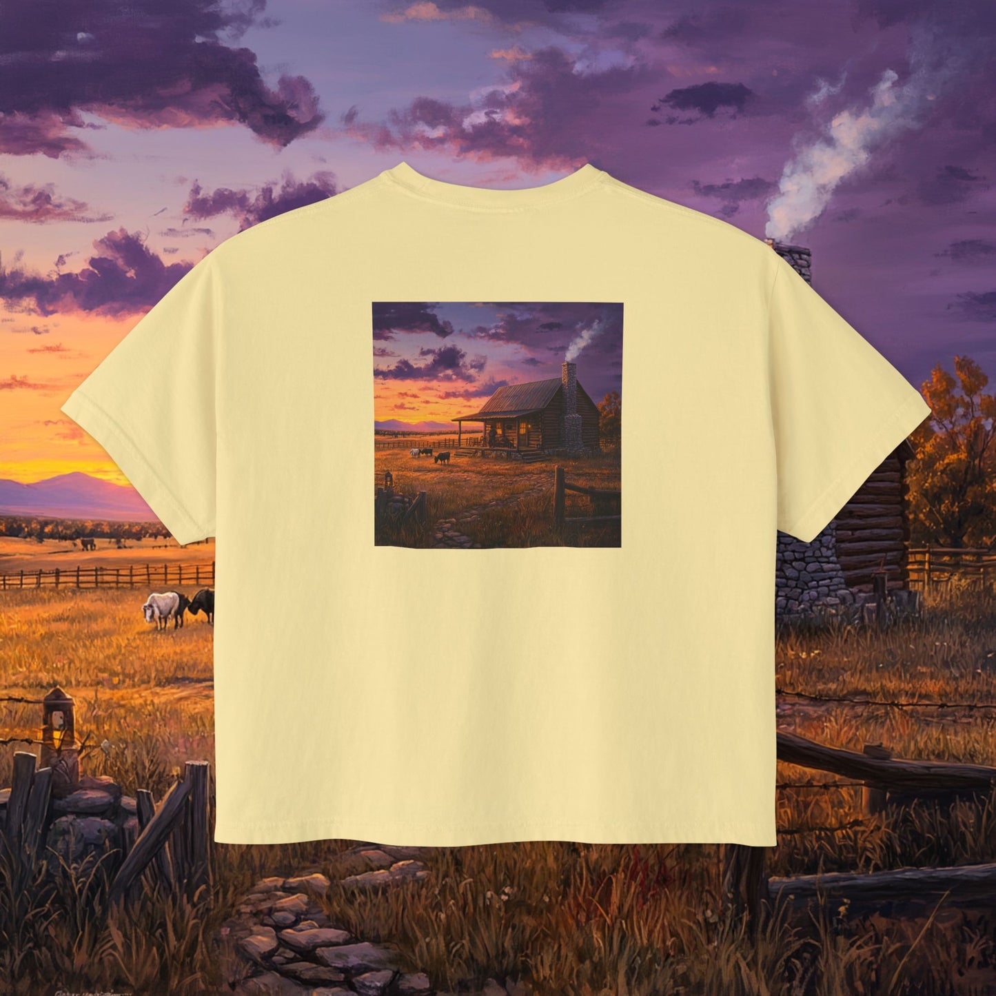 Settling Down Boxy Tee