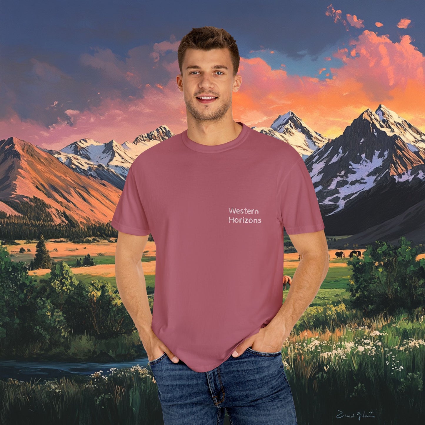 Horse Valley Sunset T-Shirt