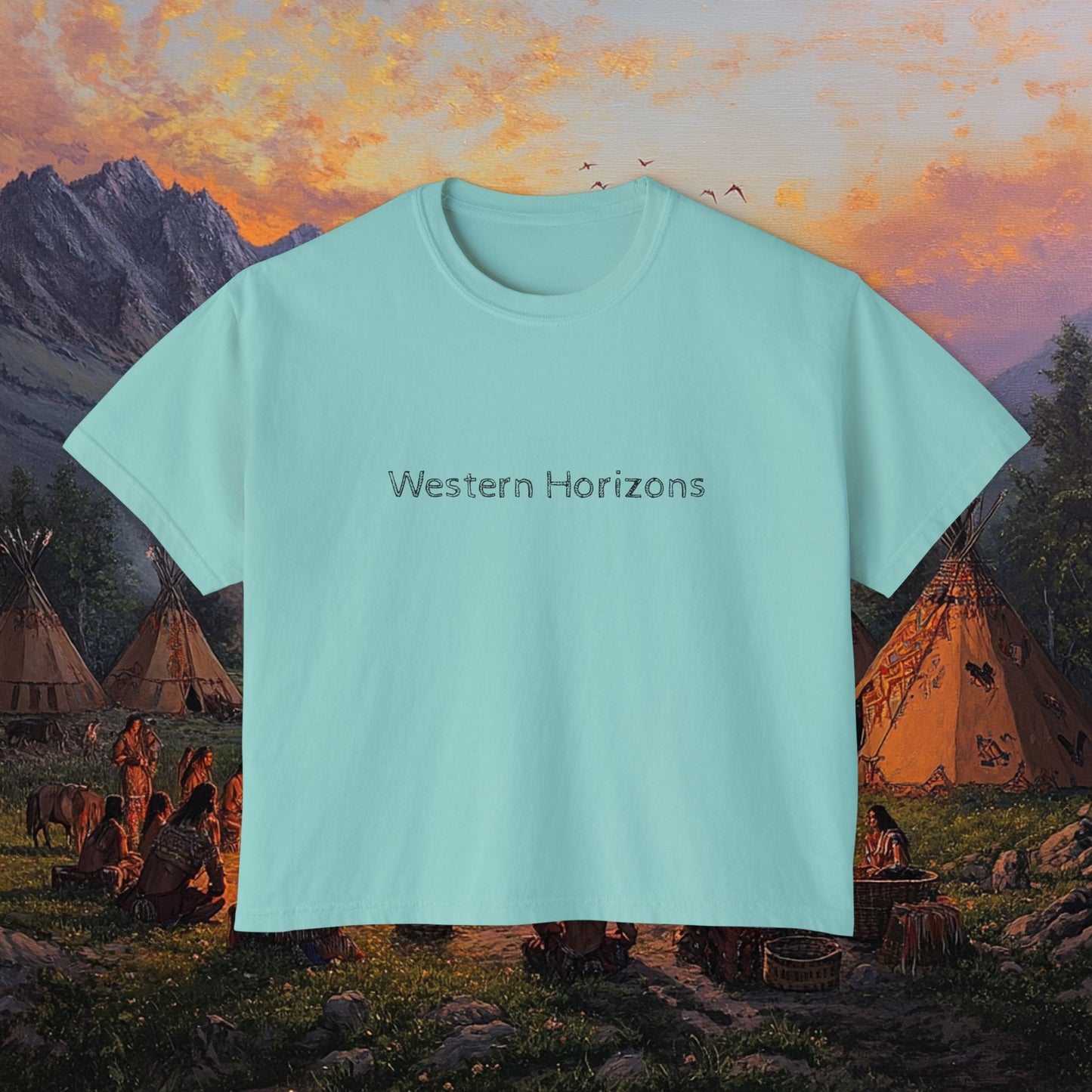 Tribal Party Boxy Tee