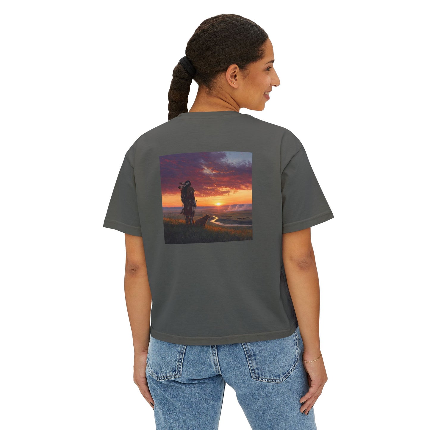 A Warrior's Best Friend Boxy Tee