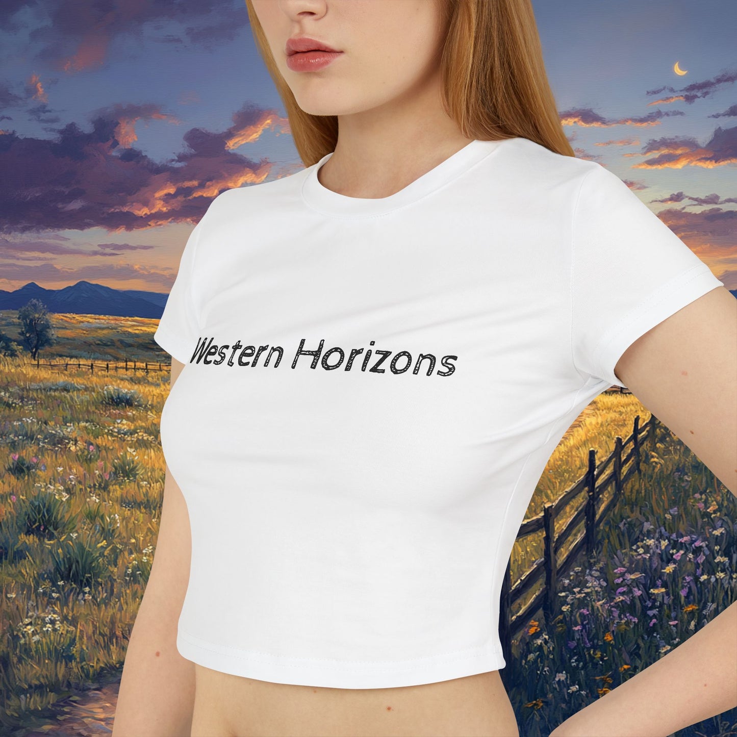 Plains Sunset Crop Top