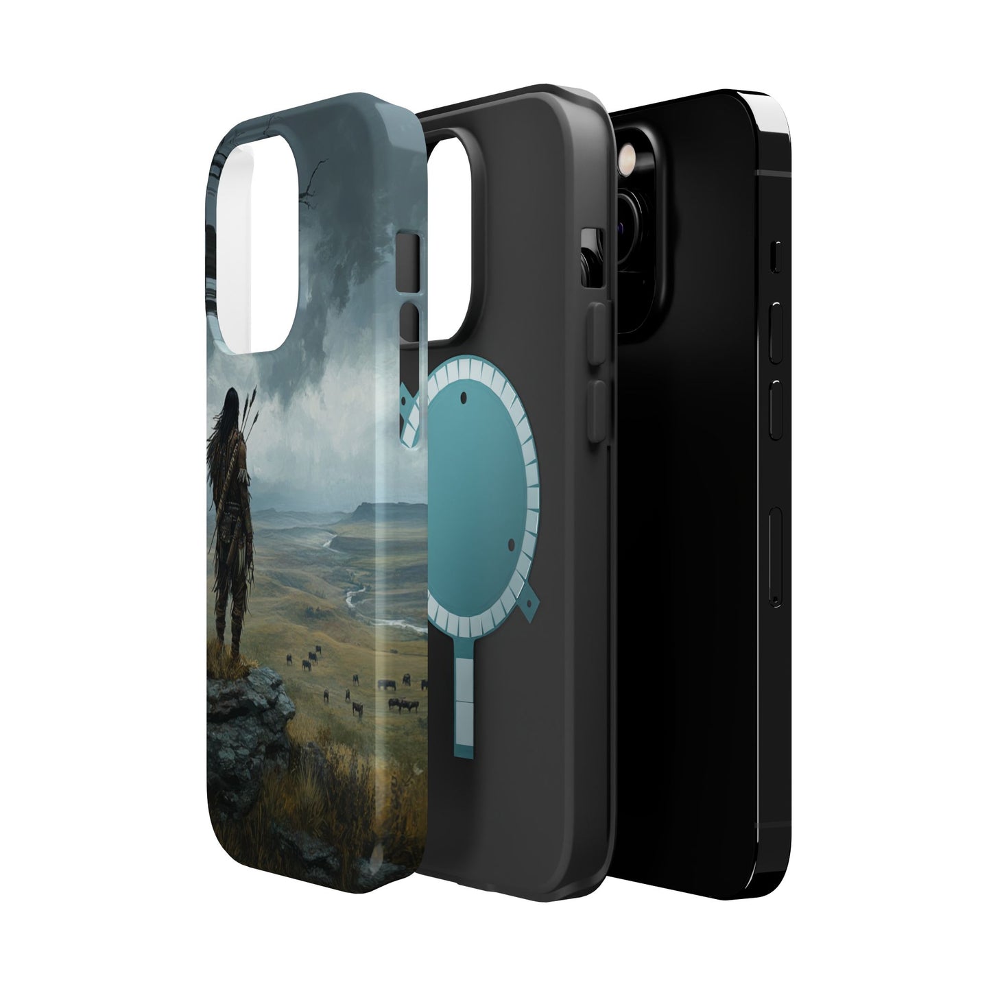 The Watchful Warrior Phone Case