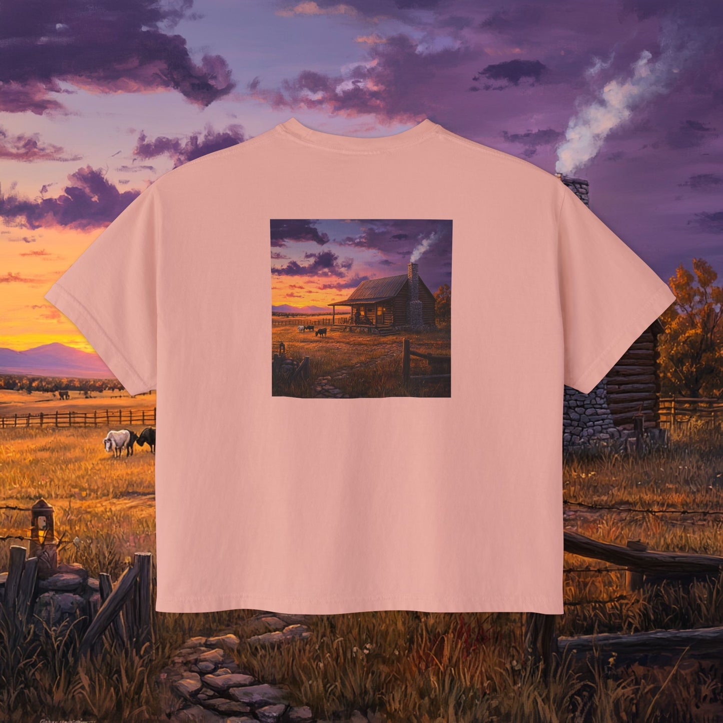 Settling Down Boxy Tee