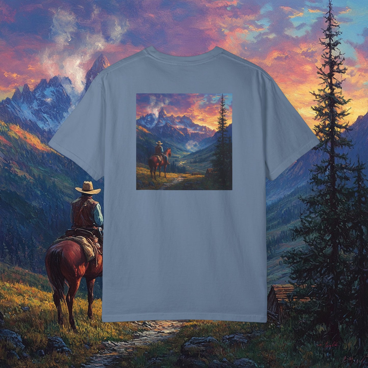 Rocky Mountain Cowboy T-Shirt
